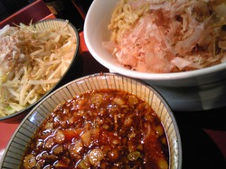 実食麺：つけ麺 特盛り@天高く翔べ